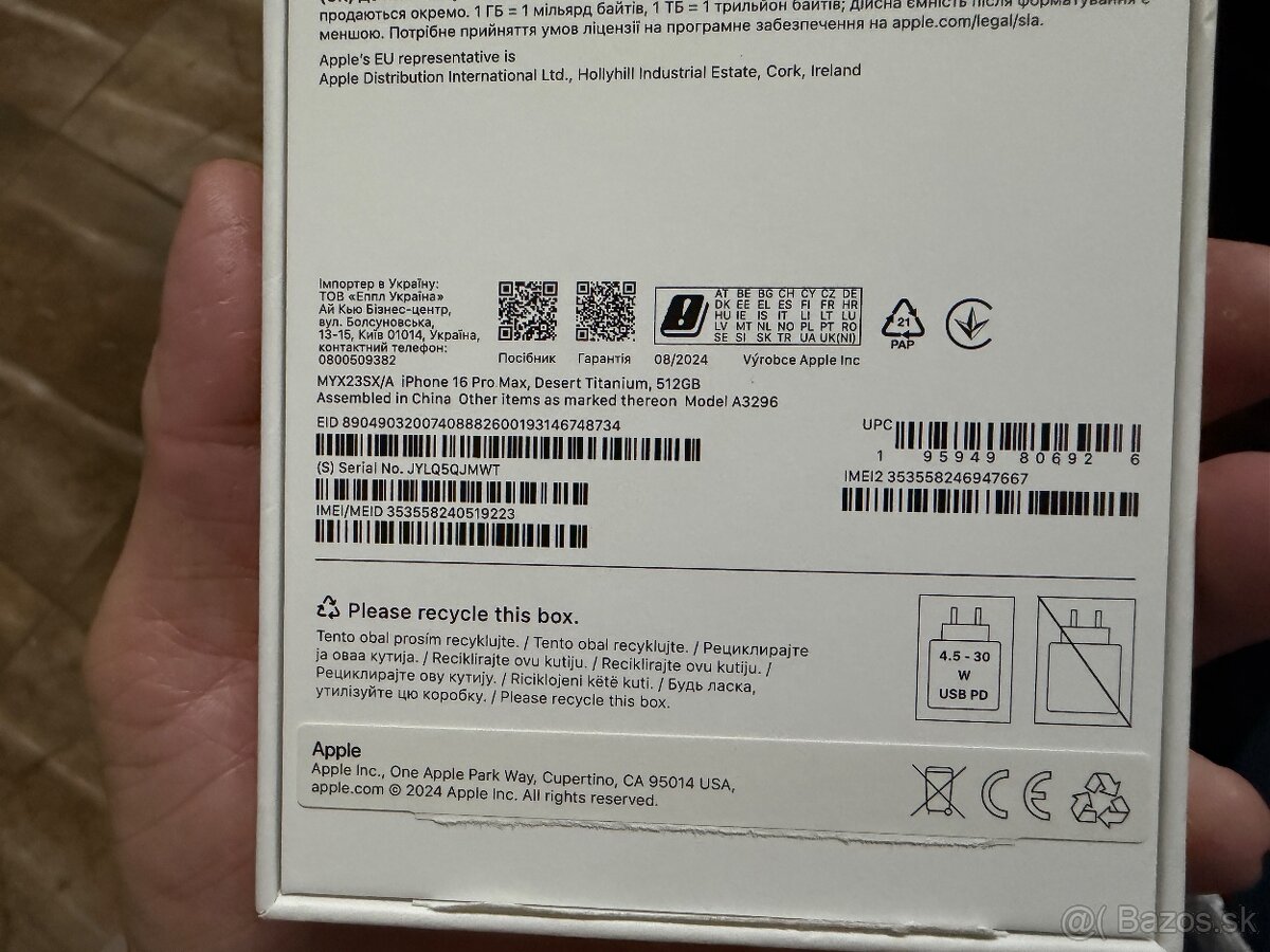 Apple Iphone 16 pro max 512 gb - 2