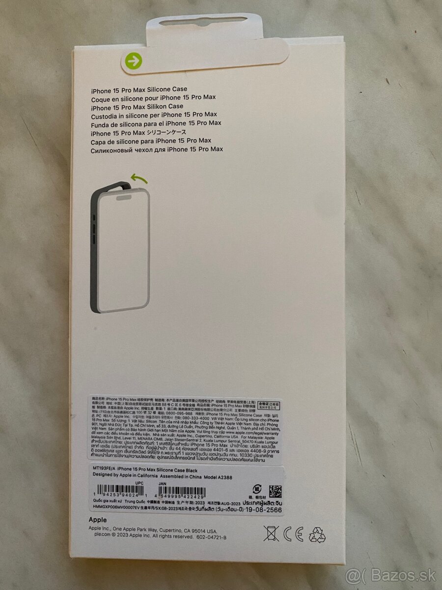 iPhone 15 Pro Max, silikonovy kryt, silicone case - 2