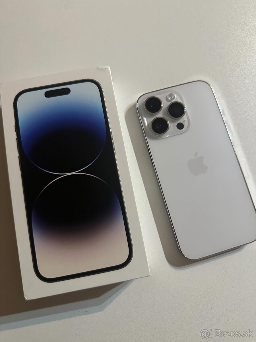 iPhone 14 Pro 128GB Silver TOP Stav - 2