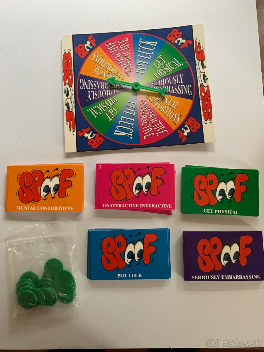 Anglicka hra: SPOOF, klasická hra. - 2