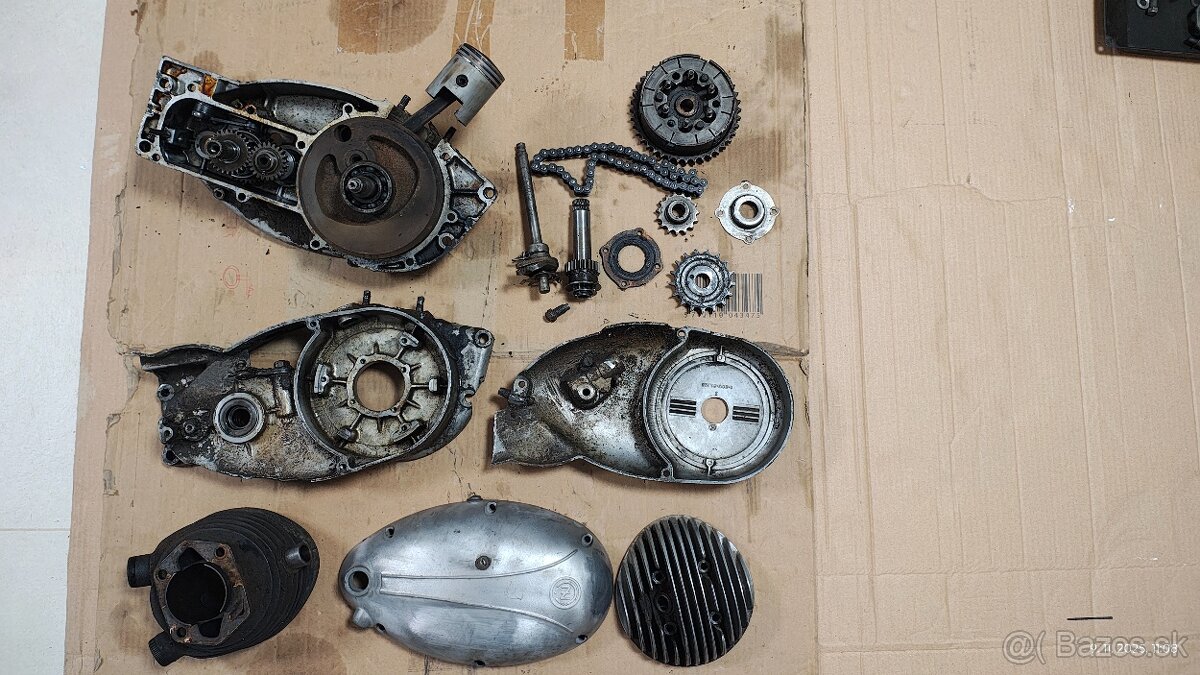 Predám motor ČZ 125t - 2