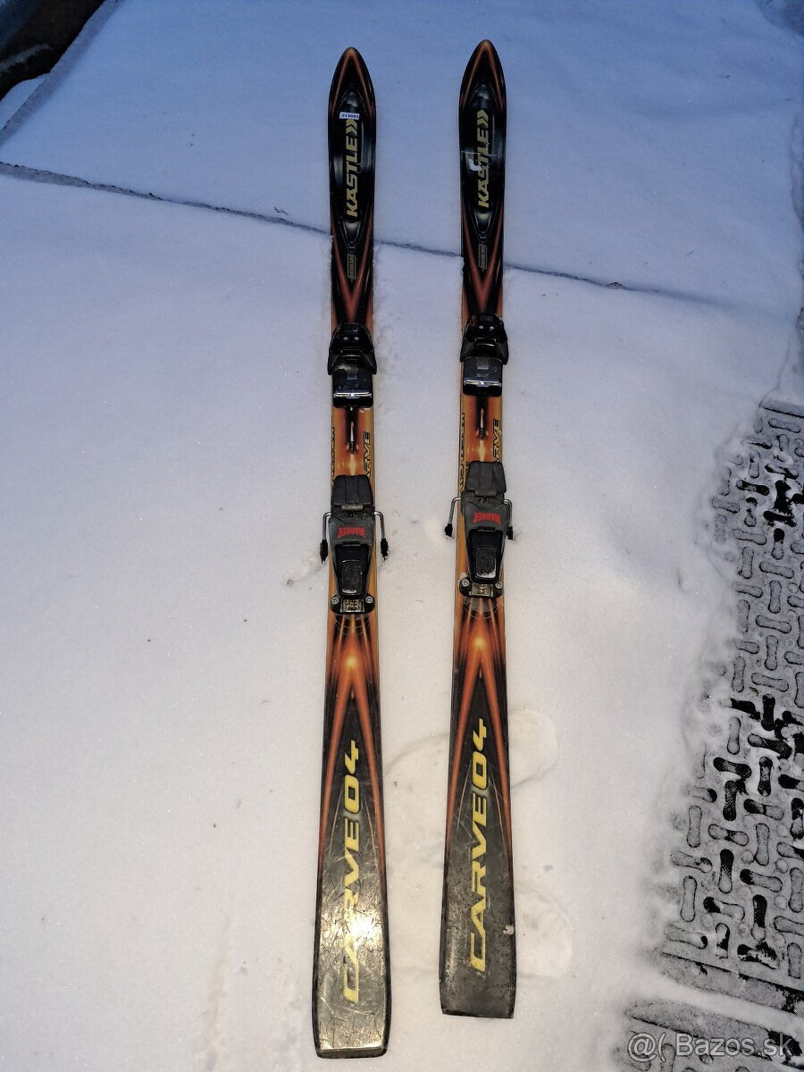 Lyže KASTLE 200cm a 164cm - 2