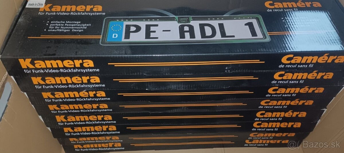 Držiak SPŽ so vstavanou kamerou - 2