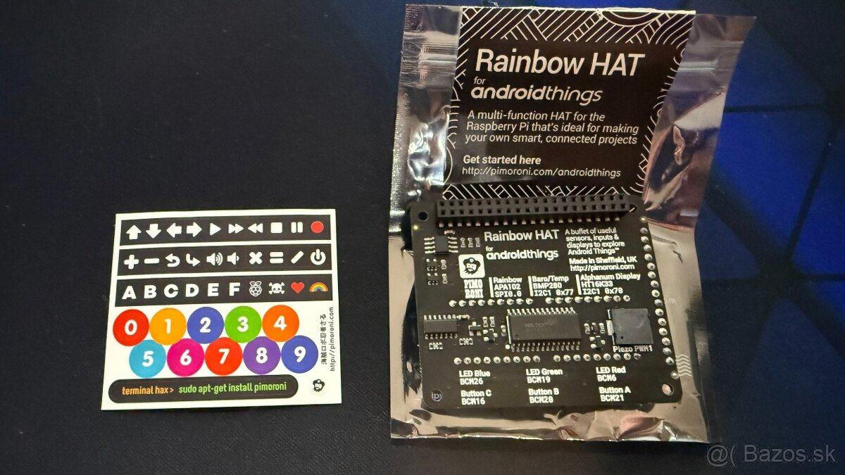 Pimoroni – Rainbow HAT pre Raspberry Pi - 2