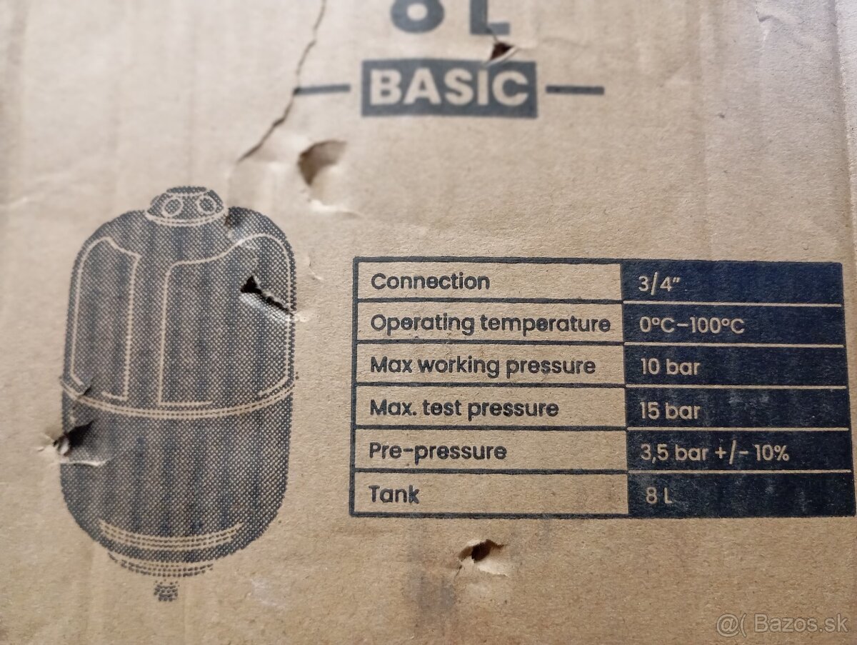 tlakova nadoba 8l - 2