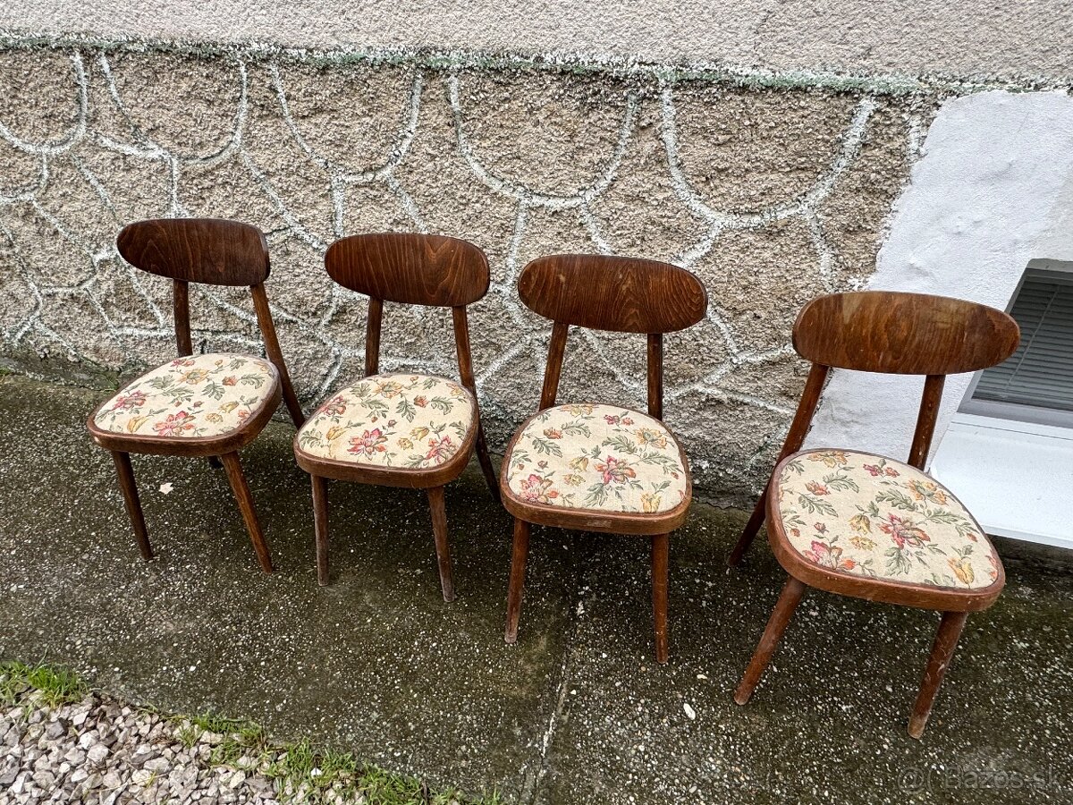 Retro kuchynské stoličky - 2