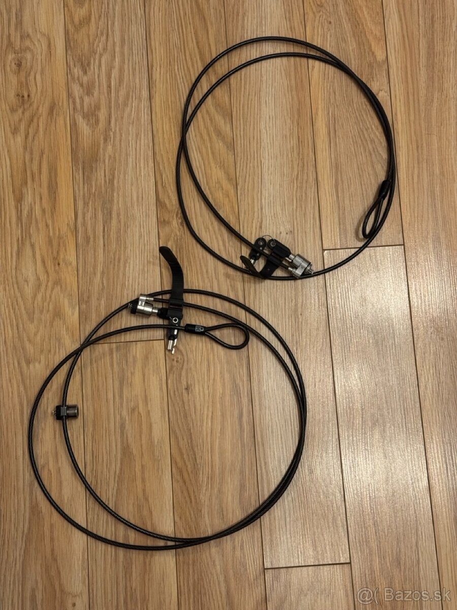 Bezpečnostné káble na notebook 2x (Kensington) - 2