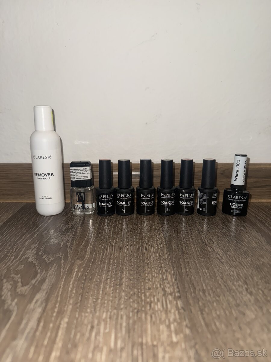 Sada na nechty UV lampa, laky - 2