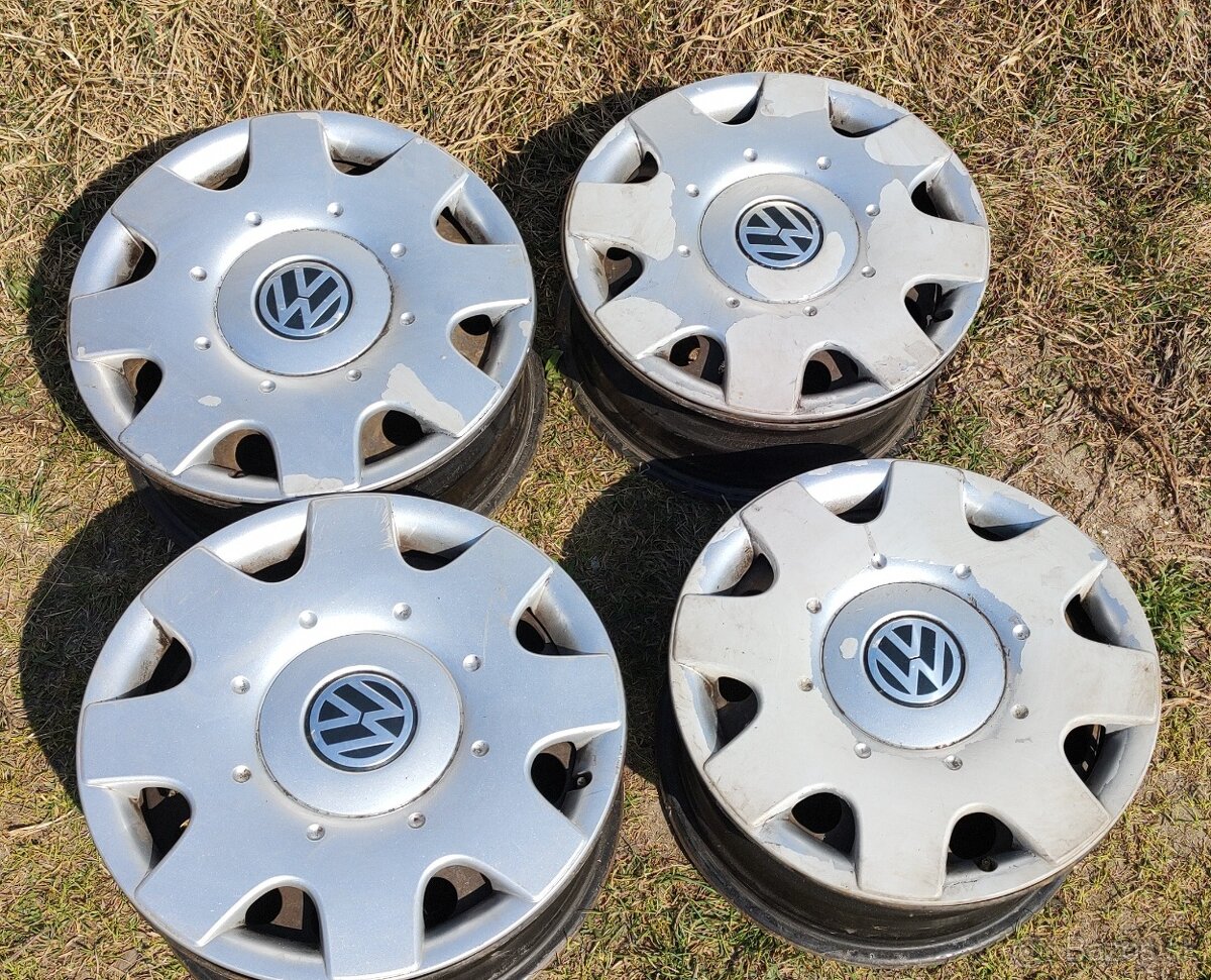 Plechové disky 5x112 R16 VW Caddy - 2