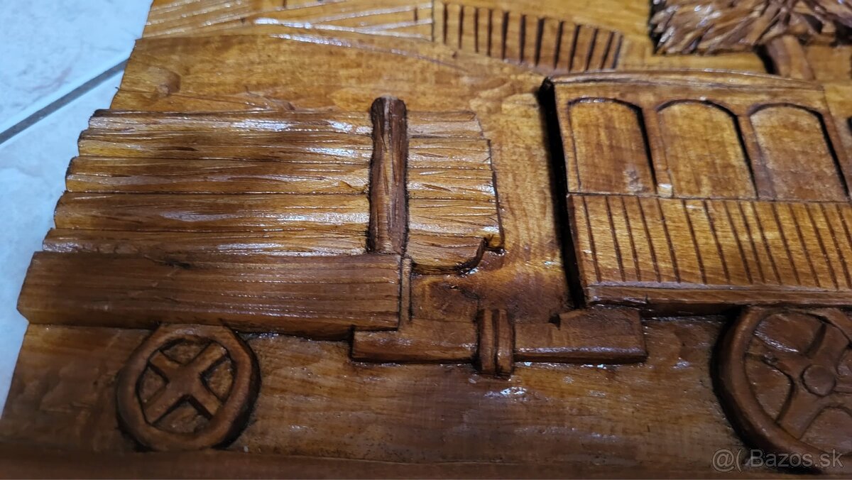 Obraz - Drevorezba - 2