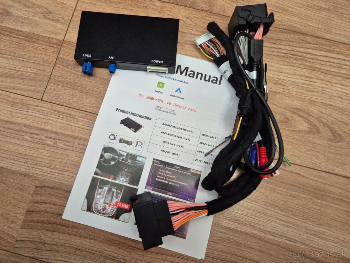 Modul Apple CarPlay/Android Auto pre Audi MMI 3G - 2