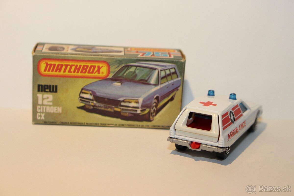 Matchbox SF Citroen CX ambulance - 2