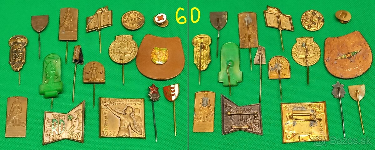 Odznaky - konvolut č. 6 - 2