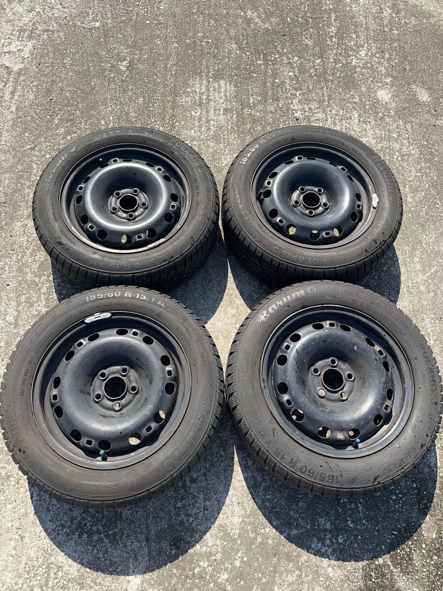 Zimna sada diskov 185/60R15XL - 2