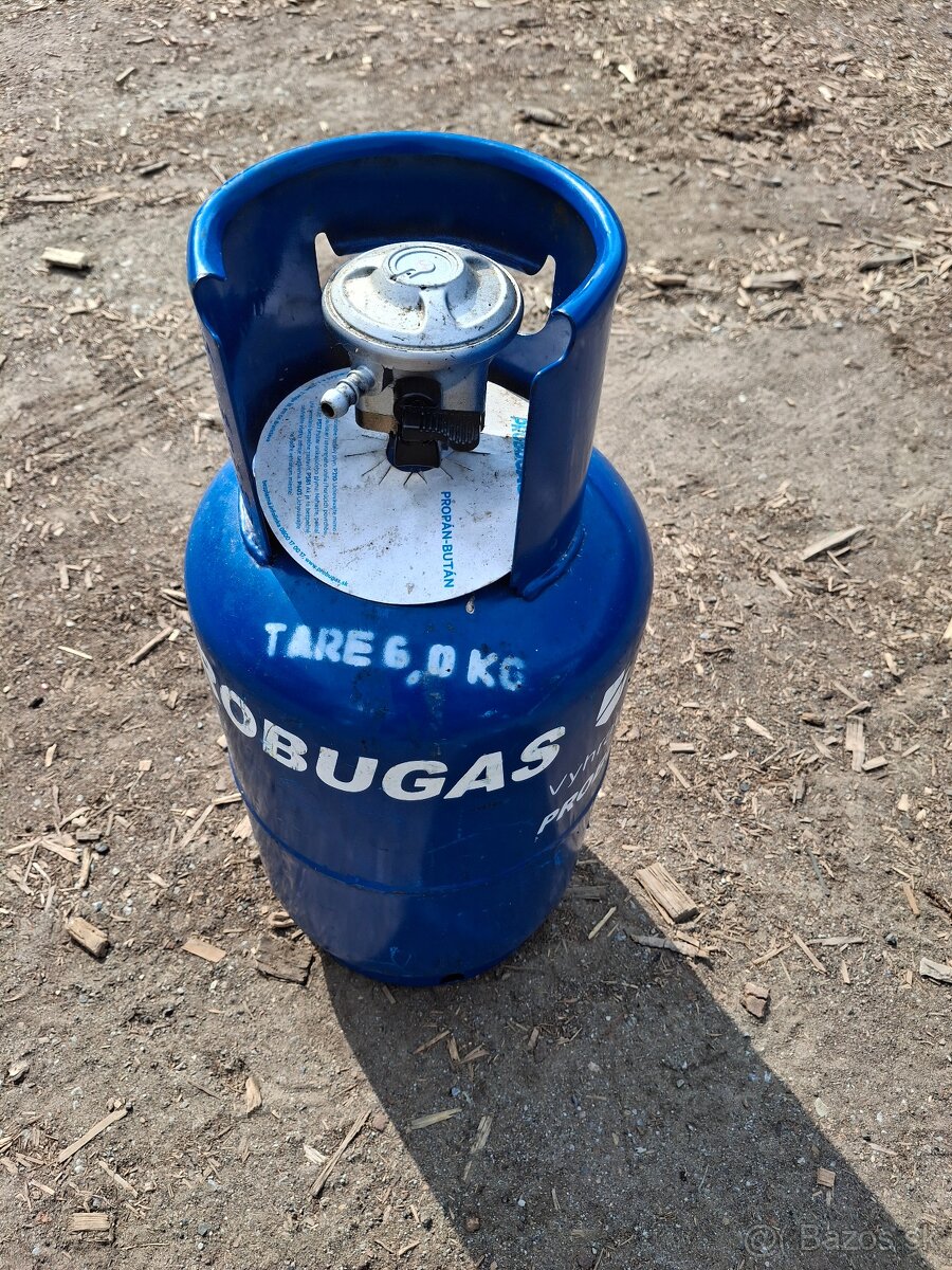 Bomba plynová + regulator. 6kg - 2