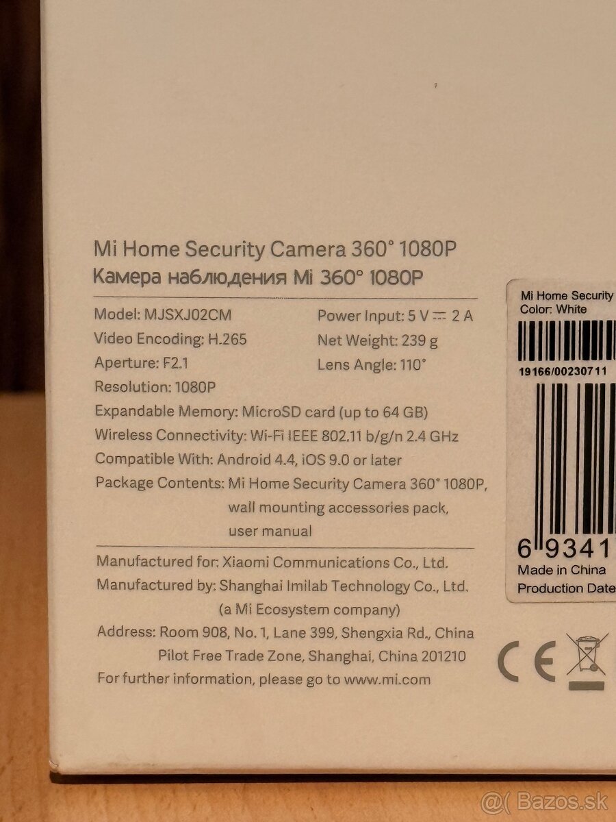 WiFi kamera Mi Home Security - 2