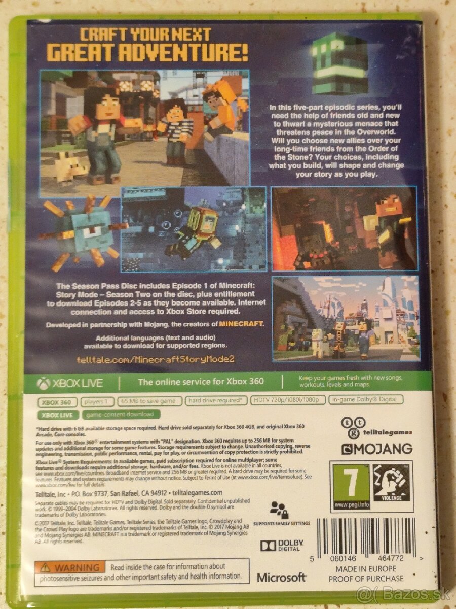 Minecraft Story Mode Season 2 xbox360 - 2