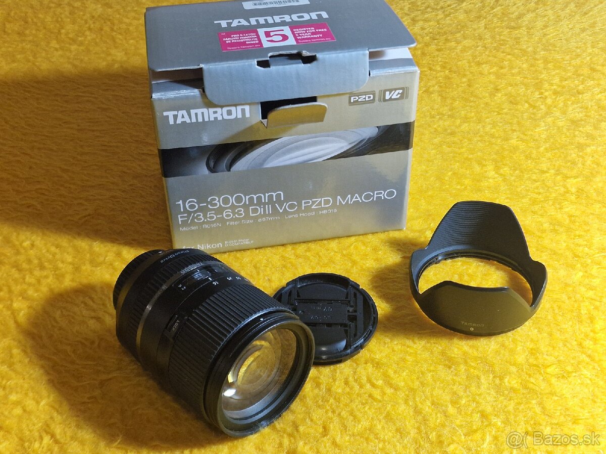 Tamron 16-300 mm bajonet Nikon F - 2