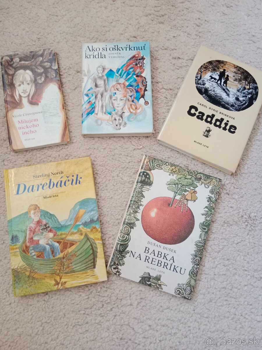 Retro knihy, romány,knihy pre deti, super cena - 2