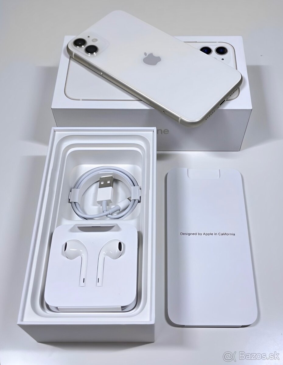 iPhone 11 White BATERIE 100% TOP - 2