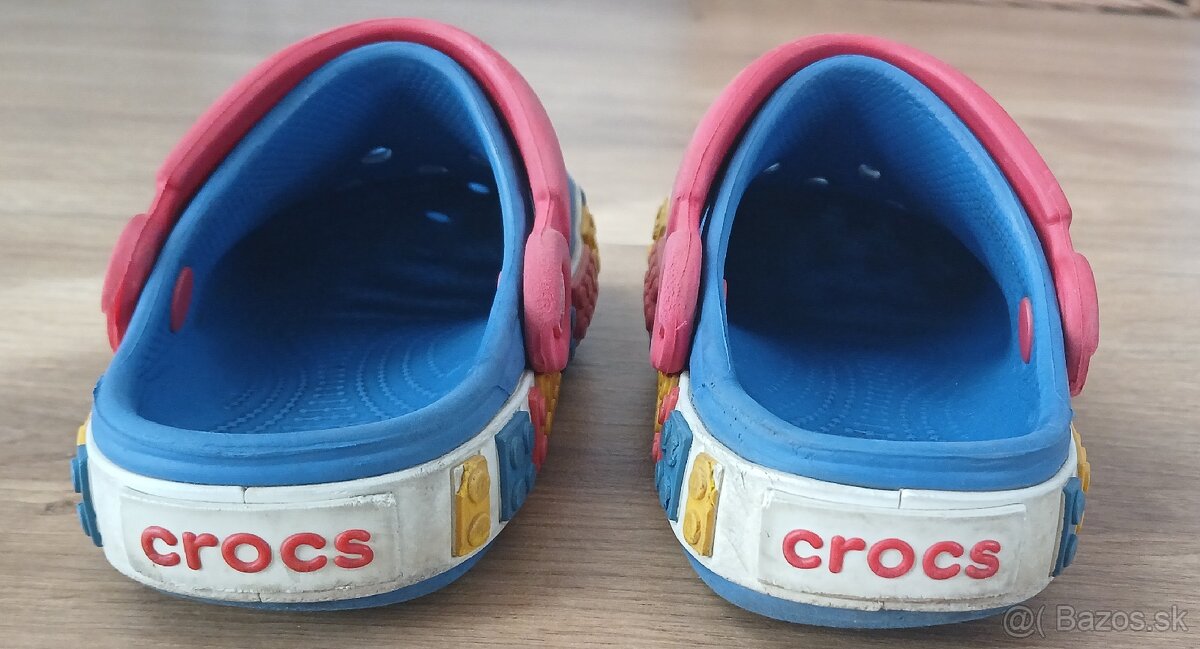 Chlapčenské šliapky Crocs LEGO, veľkosť 10-11 - 2