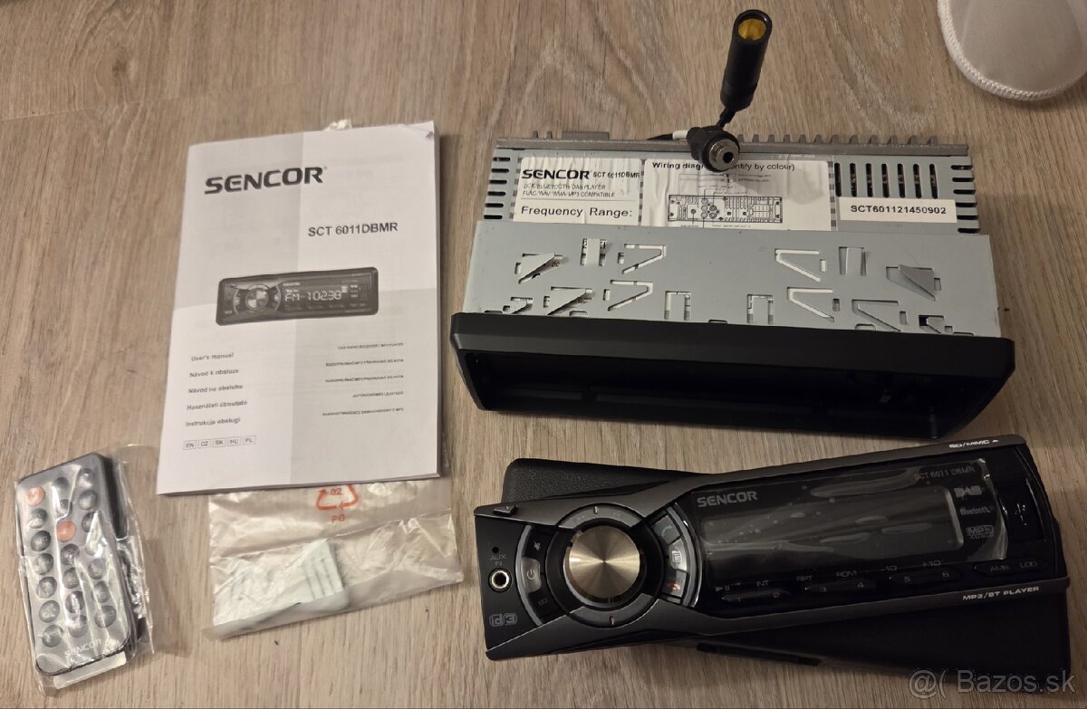 Autorádio Sencor SCT 6011DBMR - 2