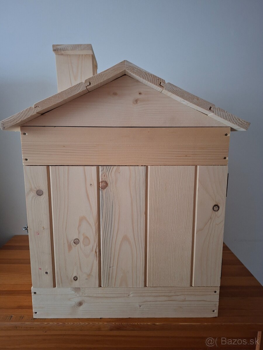 Drevená údiareň - 2