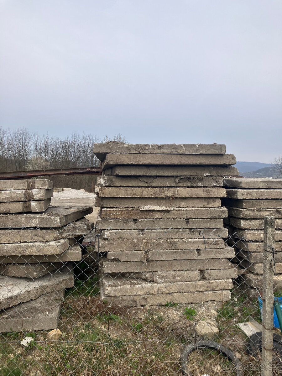 Betónové cestné panely - 2