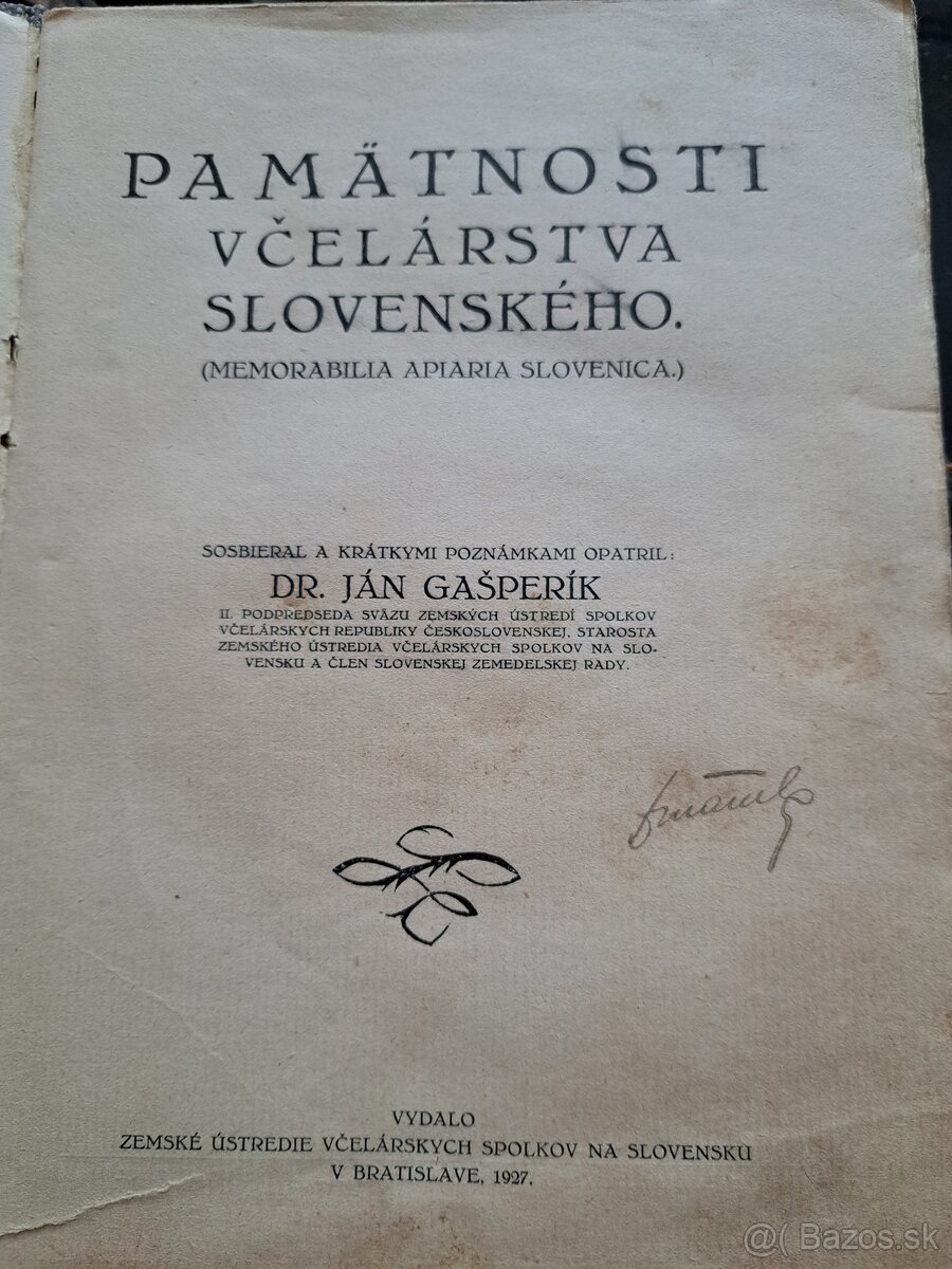 Pamatihodnosti vcelarstva - 2