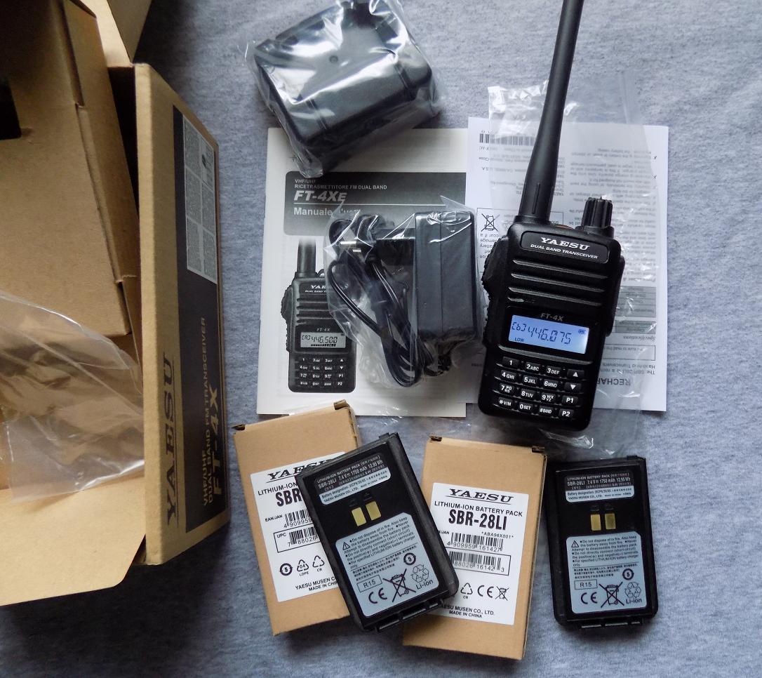 Yaesu FT-4XE, nepouzivana, odblokovana, komplet balenie - 2