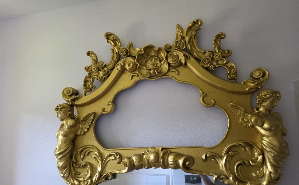 PREDÁME ORIGINÁLNE BAROKOVÉ ZRKADLO - 2