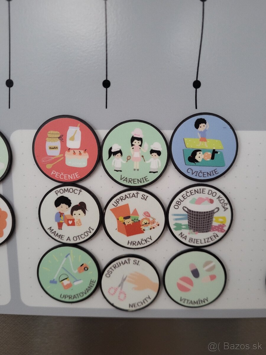 Magneticky týždenný plán Lyonis - 2