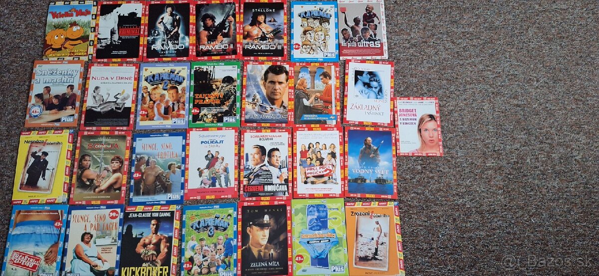 DVD fimy, rozprávky, hudba - 2