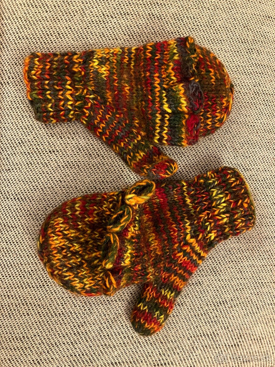 Pletené rukavice - 2