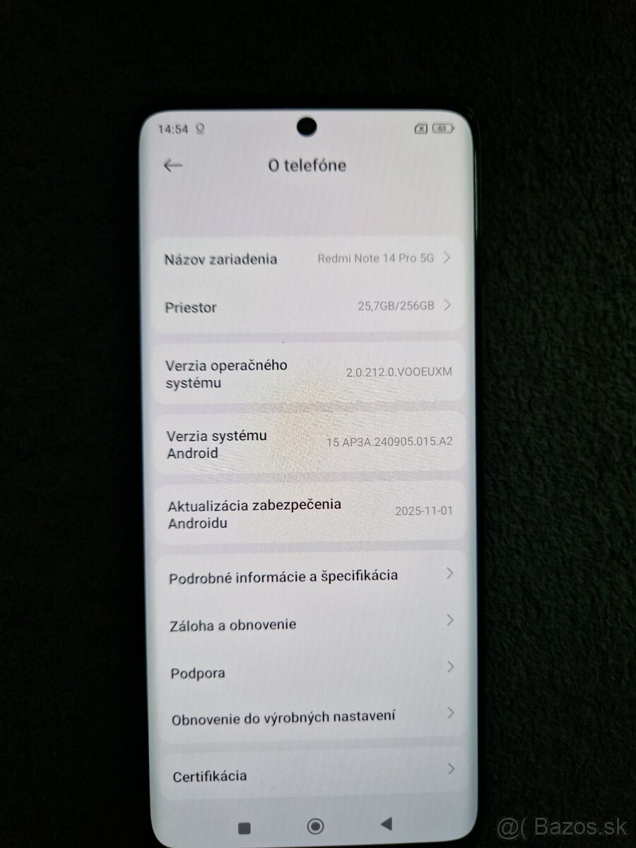 Xiaomi redmi note 14 PRO plus 5g 12/256GB - 2