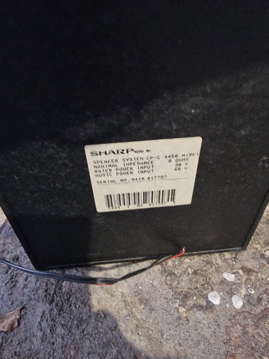 Sustava reproduktory, vhs prehrávač - 2