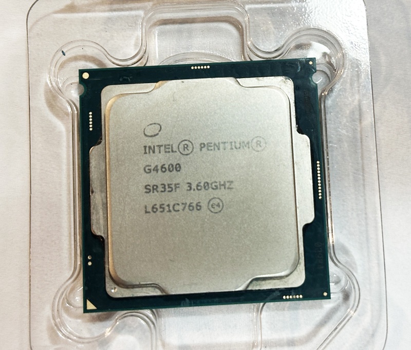 Intel Pentium G4600 3,60 GHz 2/4 jadrá + box chladič - 2