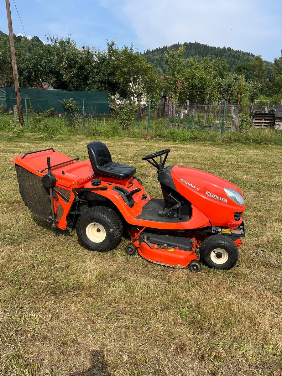 Traktorová kosačka kubota - 2