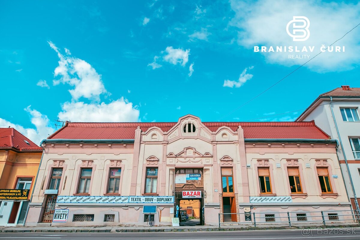 Predaj, budova Družstevník v centre Vranova nad Topľou, poly - 2