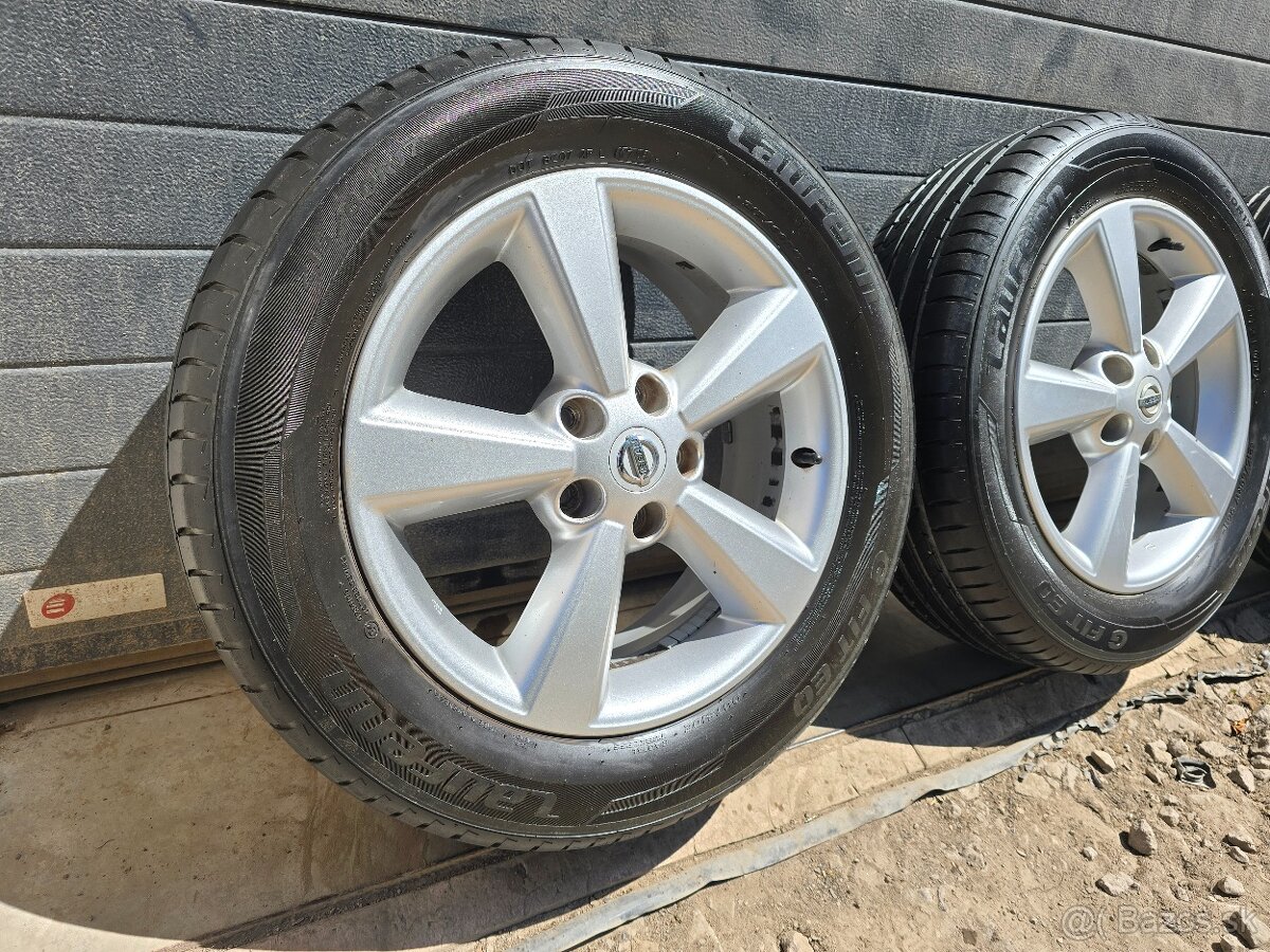 Letná Sada Nissan Qashqai, X-Trail, Dacia,Renault 215/60 R17 - 2