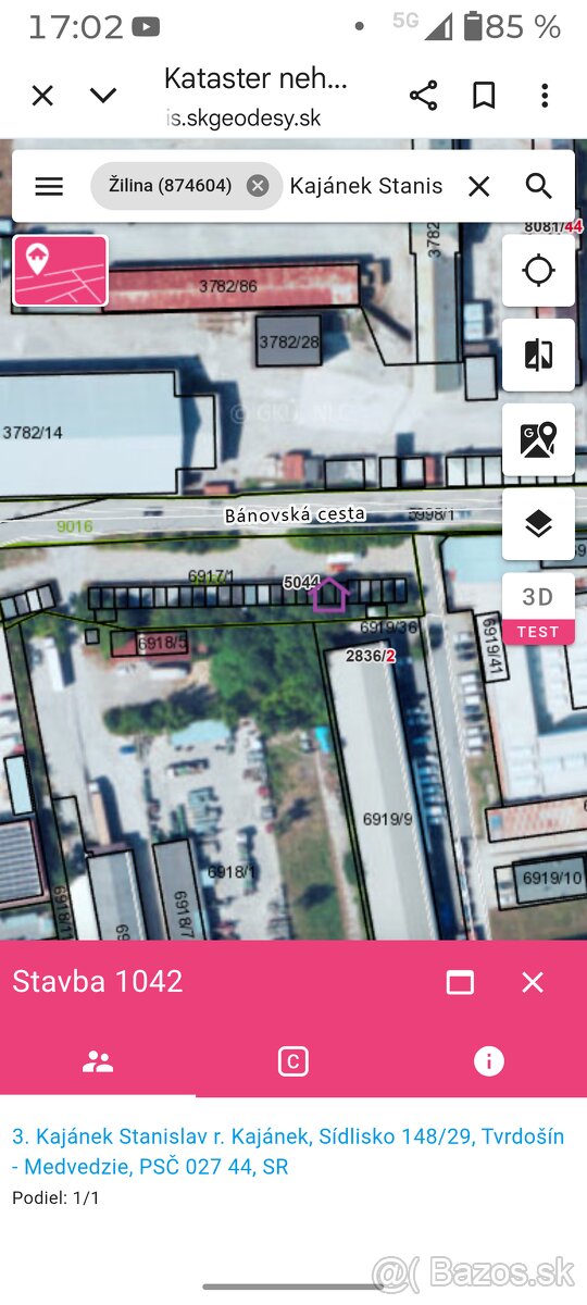 Predám garáž v Žiline na Banovskej ceste. - 2