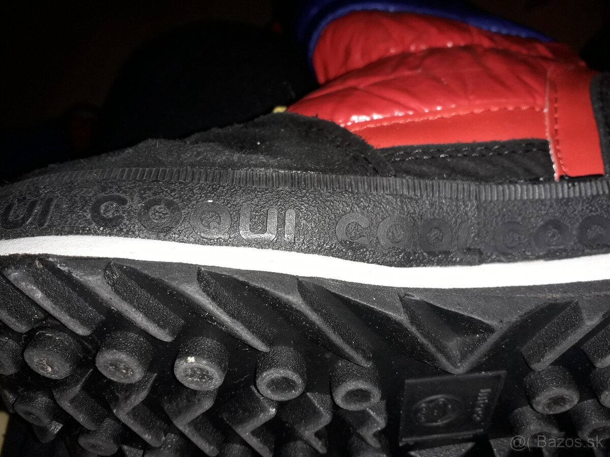 Dámske trendové farebné snehule COQUI 37 - 2