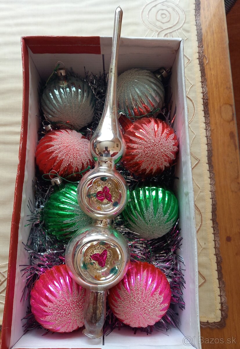 Vianočné ozdoby so špičkou - 2