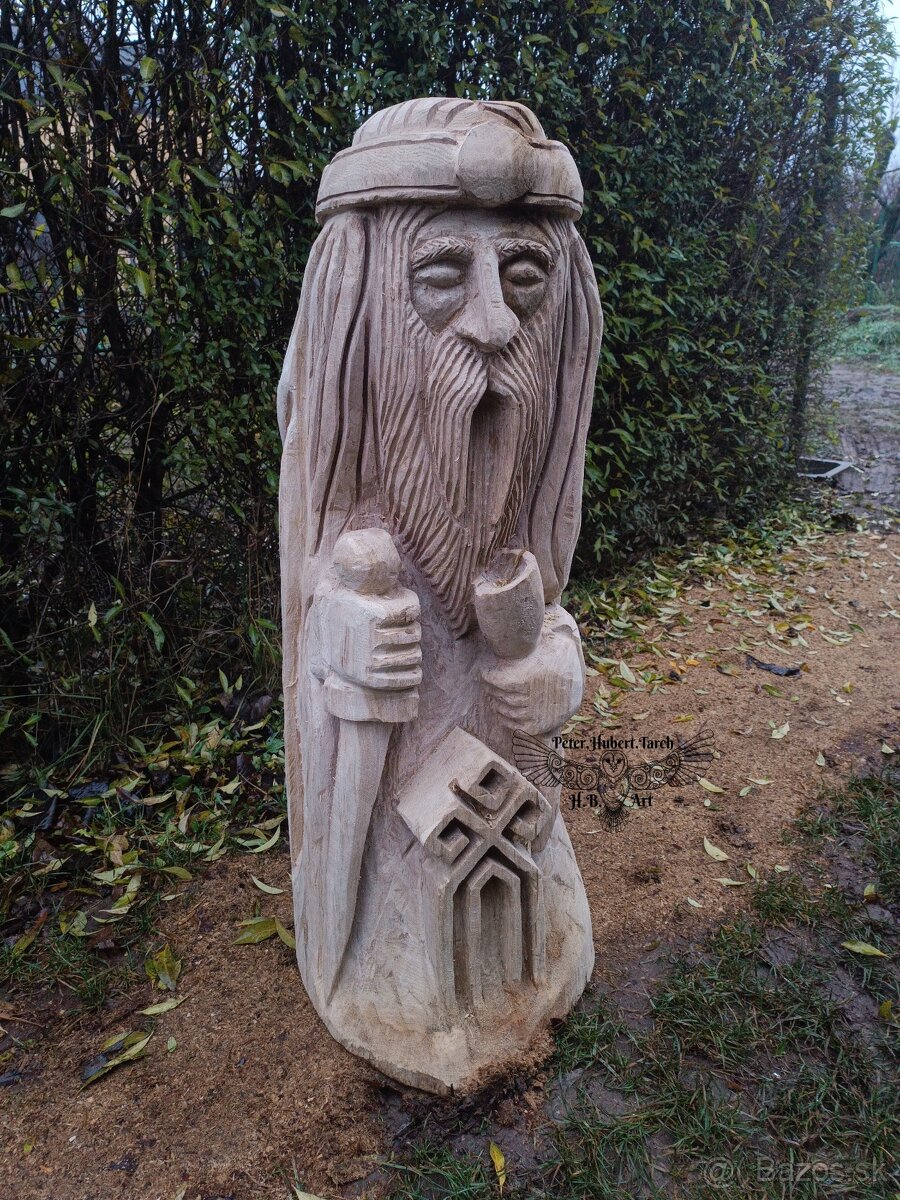 Čur - slovanský boh Čur - slovanská socha - 2