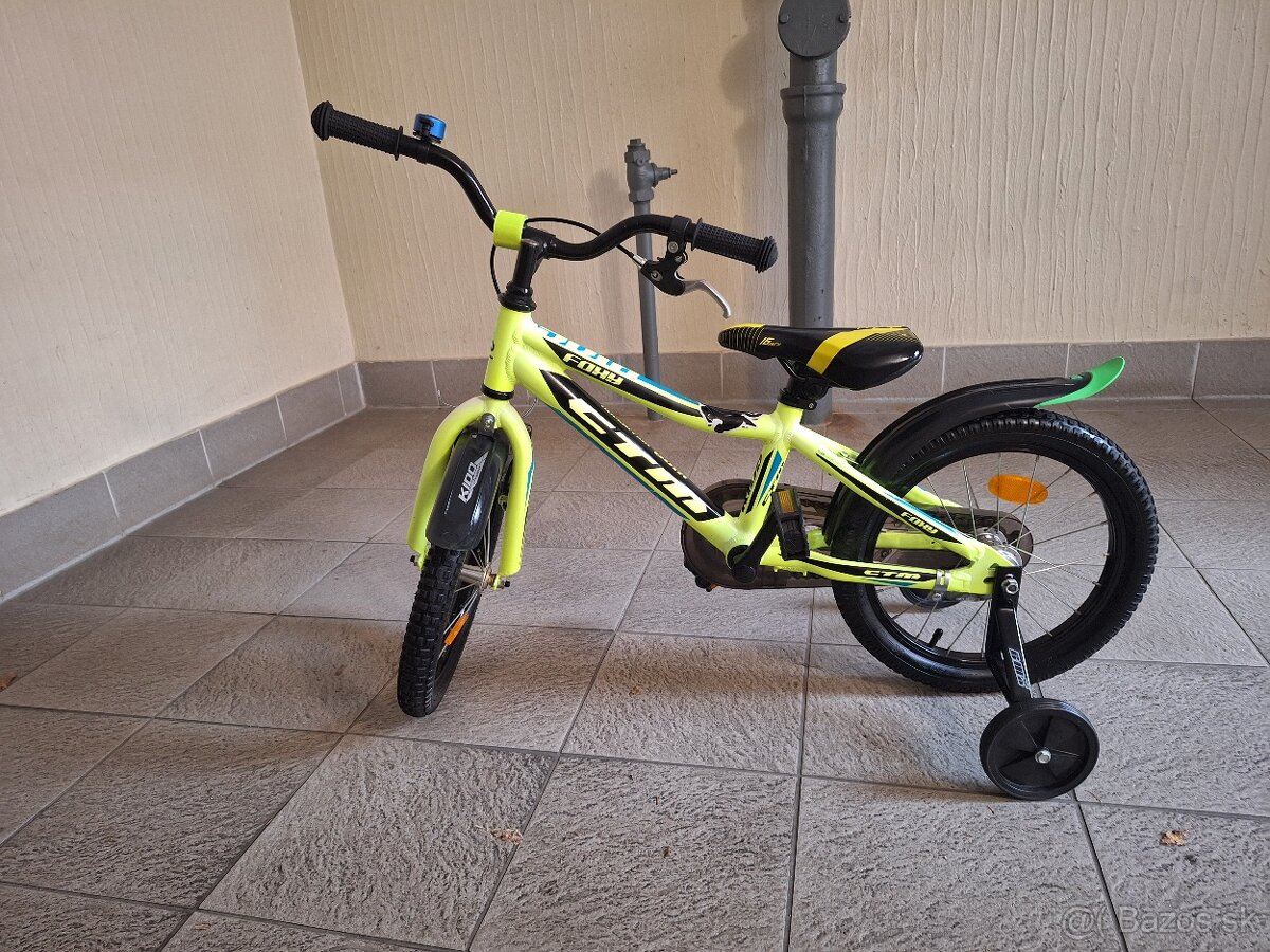 Predám detský bicykel 16kola Ctm Foxy - 2