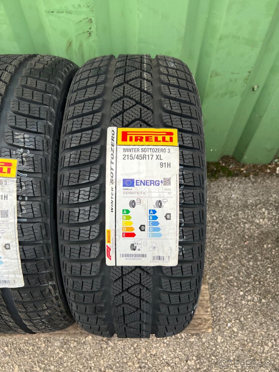 Zimné pneumatiky Pirelli 215/45R17 - 2