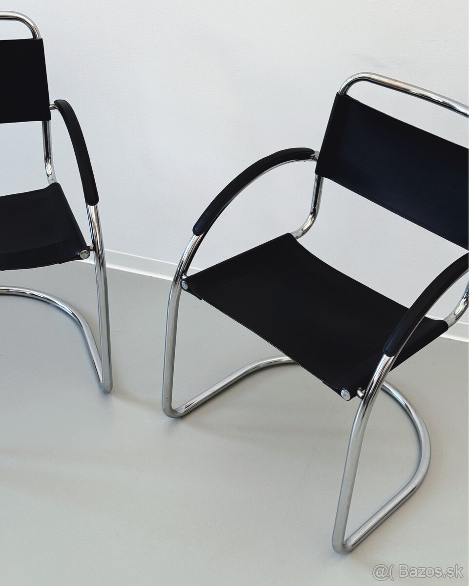 Mart Stam chrómové stoličky - 2