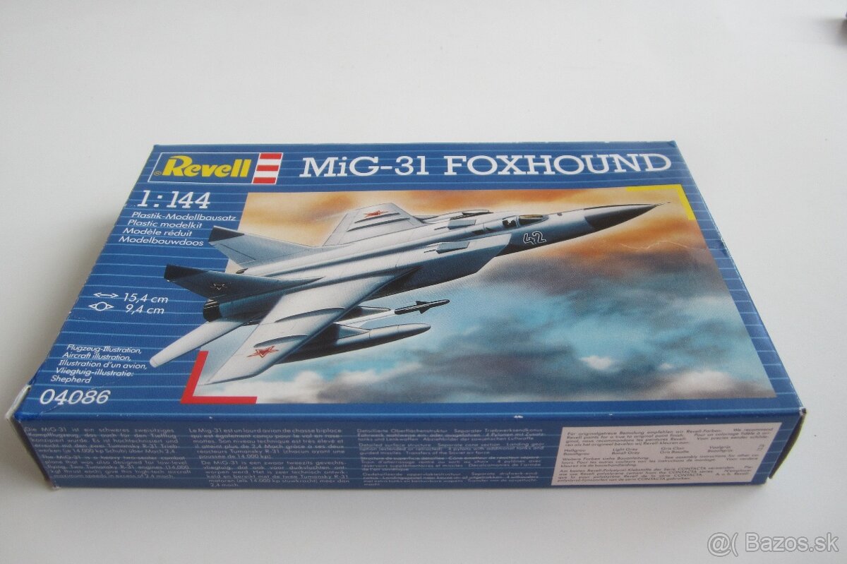 Stavebnica MIG-31 - 2