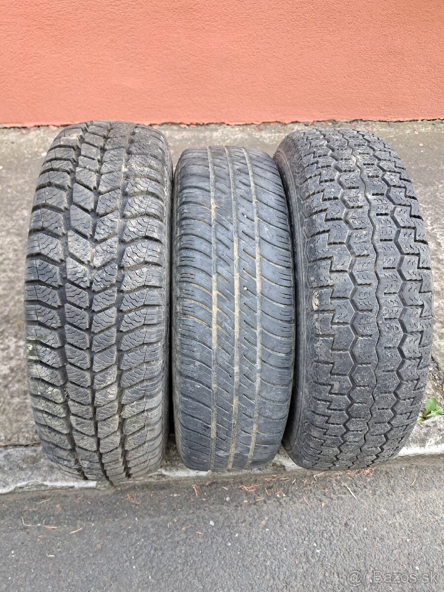 Disky 4x130 r13 s pneumatikami - 2