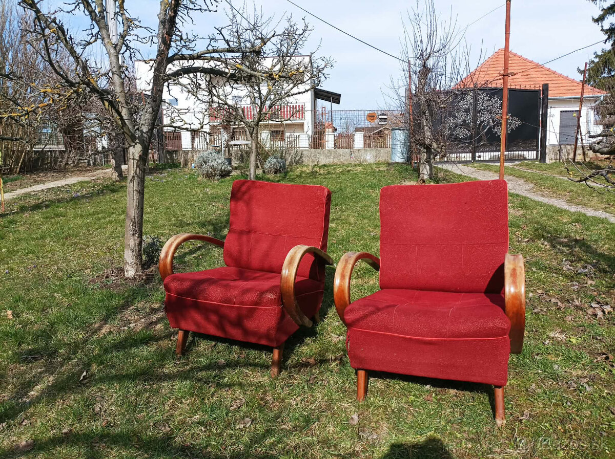 Retro kreslá F. Jirák - 2